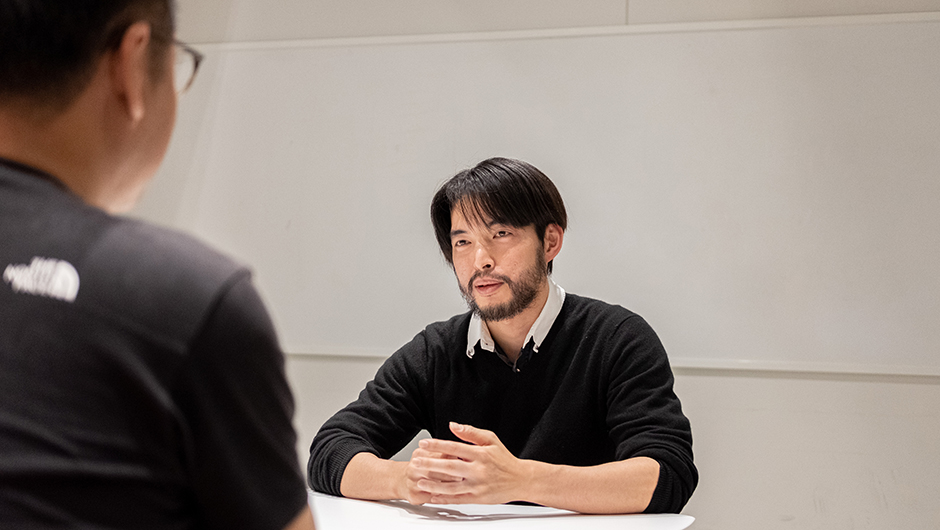 Sasuke Financial Labのデザイナー大橋貴良さんの正面顔