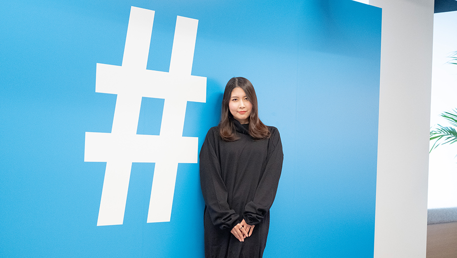 Twitter Japanのマーケター木和田奈々子さんの笑顔